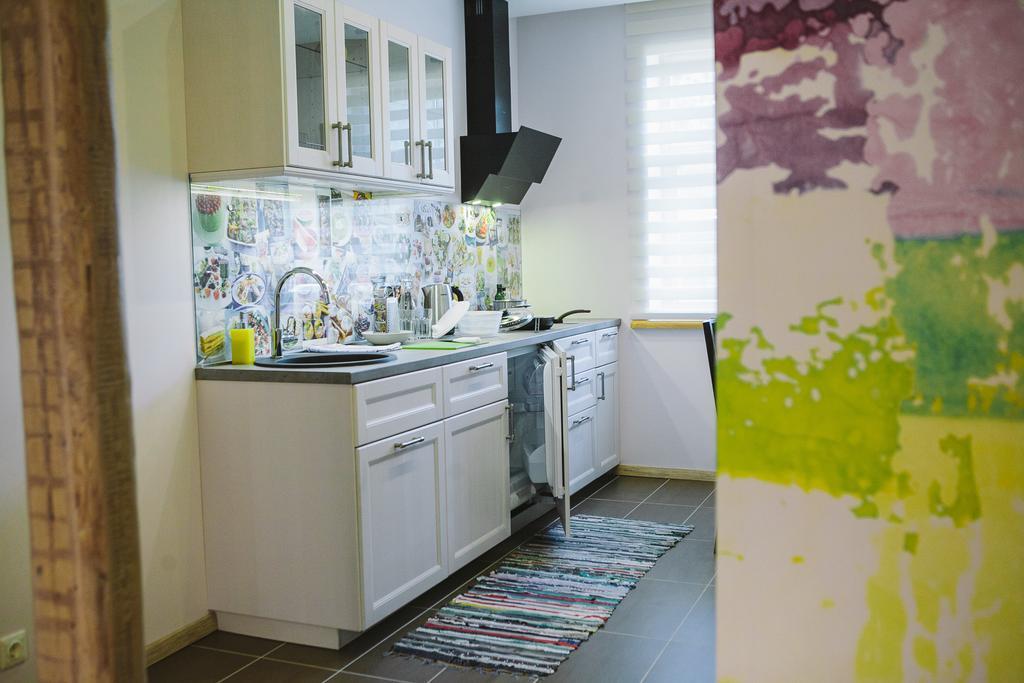 Studio Apartment In Private House รีกา ห้อง รูปภาพ